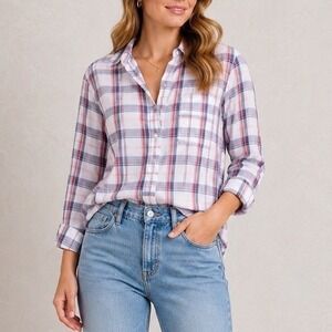 Grayson Frank & Eileen The Hero Button Down Shirt Womens 01